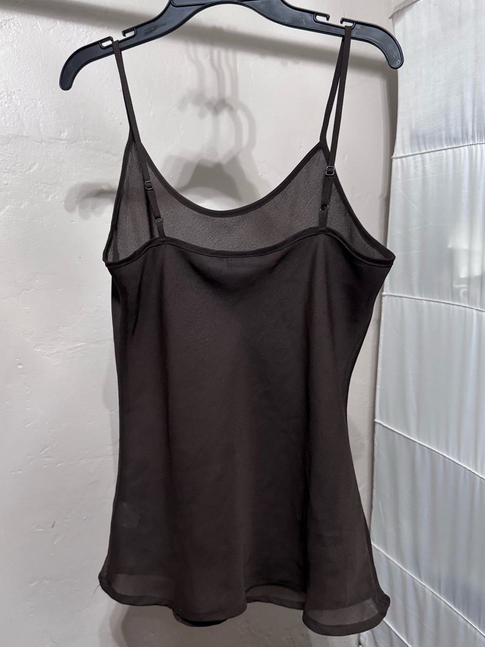 Apt. 9 Black Sheer Spaghetti-Strap Camisole Top - Picture 3 of 7
